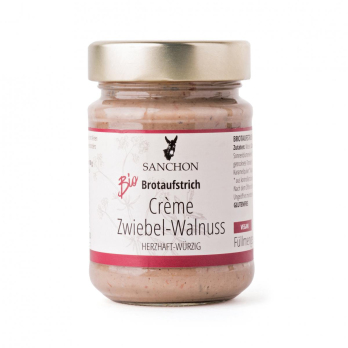 Sanchon Créme Zwiebel Walnuss , 190g