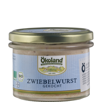 Zwiebelwurst gekocht  im Glas , 160g