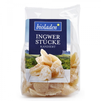 b*  Ingwerstücke kandiert, 150g