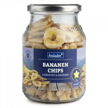 b* Bananenchips geröstet & gesüsst , 180g