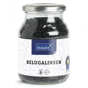 b*  Belugalinsen im Mehrwegglas, 450g