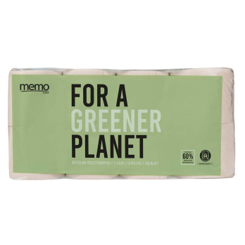 Toilettenpapier 2-lagig , 8 Rollen