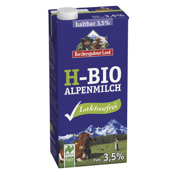H-Alpenmilch 3,5%, lactosefrei , 1L