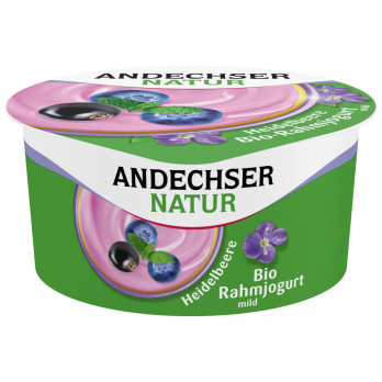 Rahmjoghurt Heidelb.-Cassis 10%  150g
