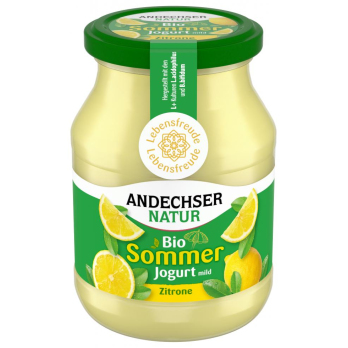 Joghurt Zitrone 3,8% Sommerjoghurt 2025