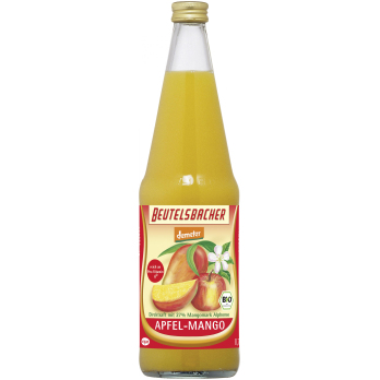 Apfel-Mango-Saft , 0,7L Beutelsbacher