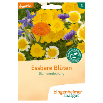 Saatgut  Blumenmischung essbare Blüten