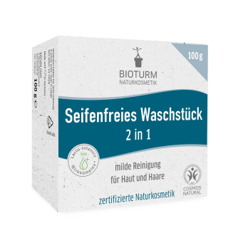 Seifenfreies Waschstück 2 in 1 , 100g