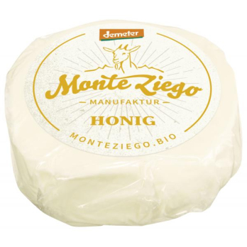 Ziegen Frischkäsetaler Honig, 60g   N 45%