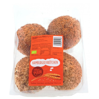 Hamburger Brötchen, 250g, 4 Stück