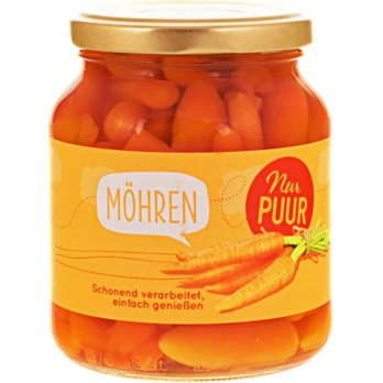 Möhren im Glas , 350g