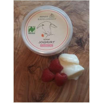 Schafjoghurt Himbeere regional, mind.5,6%, 180g