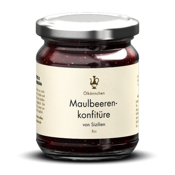 Maulbeerenkonfitüre, 75% Frucht, Sizilien , 220g