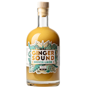 Ginger Sound, Ingwer-Likör , 0,5L