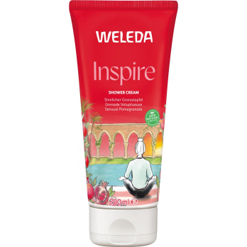 WELEDA Inspire Schönheitsdusche Granatapfel, 200ml