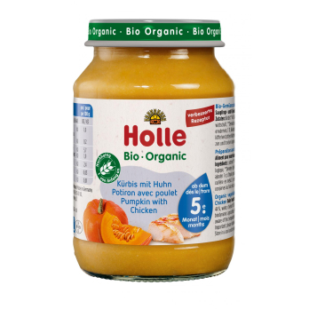 Baby Gläschen   Kürbis mit Huhn, 190g