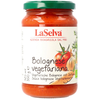Bolognesesauce vegetariana mit Seitan , 350g