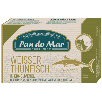 Weißer Thunfisch in Olivenöl, 120g