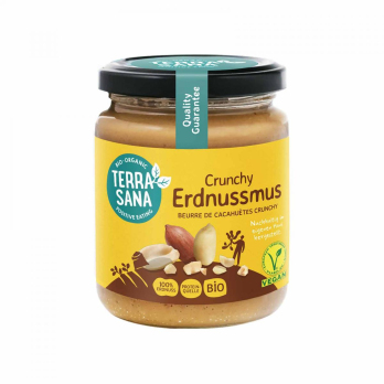 Erdnussmus crunchy, 250g