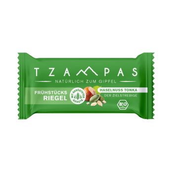 TZAMPAS Frühstücksriegel Haselnuss , 70g