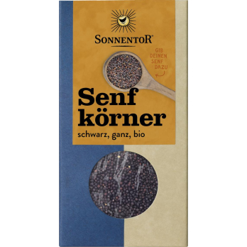 Senfkörner schwarz Tüte , 80g